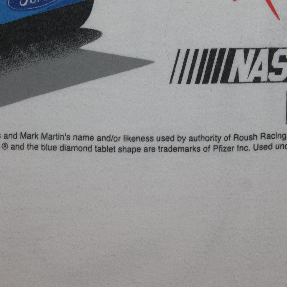 2002 Roush Racing Pfizer #6 Mark Martin Shirt - Picture 8 of 8